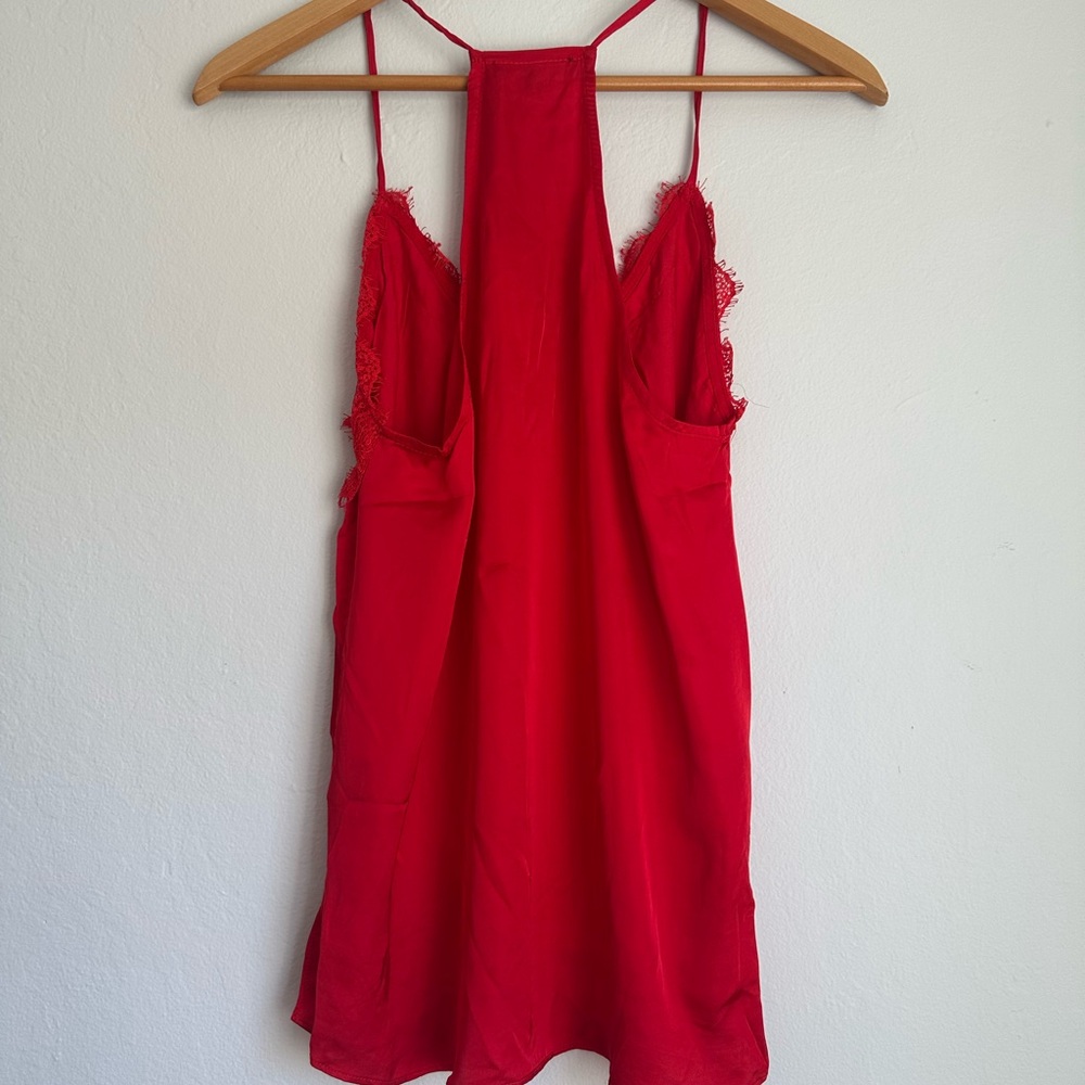 Olivaceous Vibrant Red Camisole - Picture 4 of 5